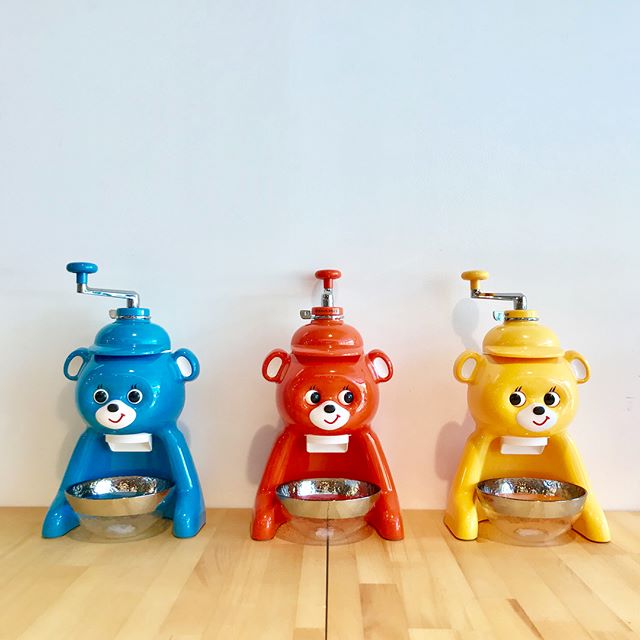 タイガー氷削り器きょろちゃん..38年ぶりの復刻版として発売して3年