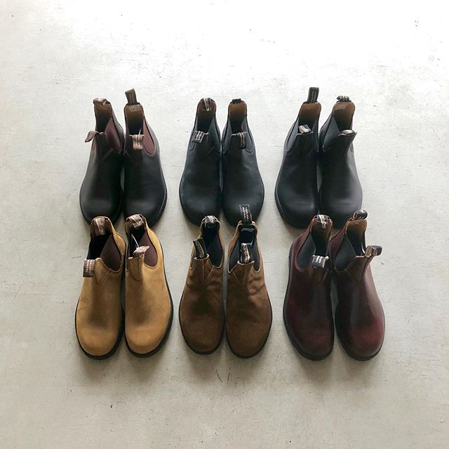 coming「Blundstone」.色展開と素材展開を昨年よりも増強。今年も