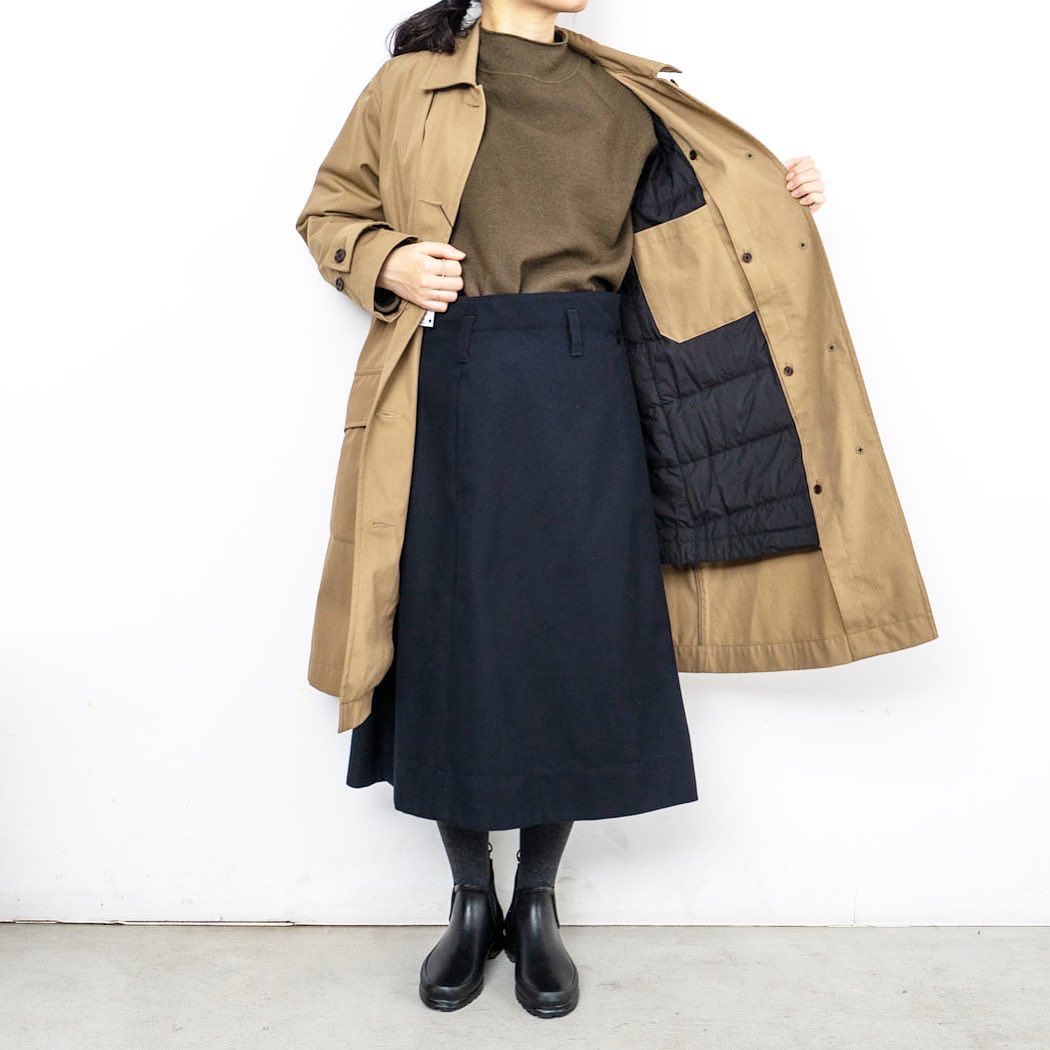 MHL冬の定番の PROOFED COTTON NYLON TWIL | HAUS