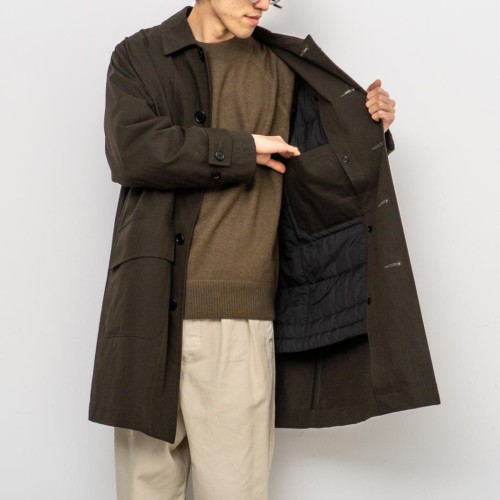 MHL冬の定番の PROOFED COTTON NYLON TWIL | HAUS