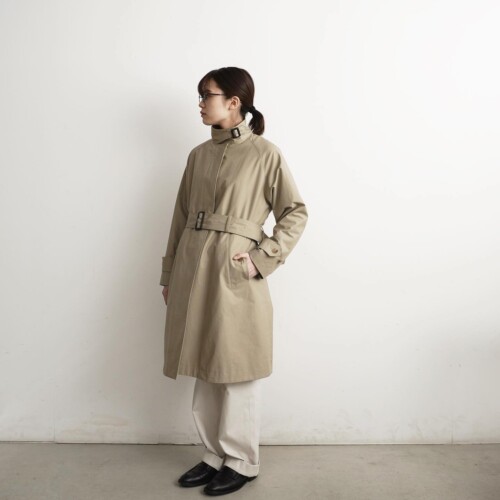 MARGARET HOWELL COTTON NYLON COATING コート-